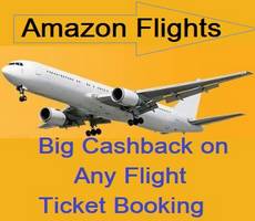 Amazon Flights 12% Upto 1000 Cashback on Flight Ticket Booking