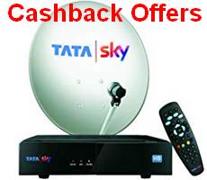 TataSky Dth Recharge Upto Rs 200 Cashback Offers for August -Wallet and Bank Deals