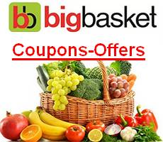 BigBasket 10% Discount Deal for SBI Bank Credit Card 2 Coupons