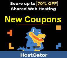 HostGator 70% Off Hosting +FREE Domain Sale August Coupon for Shared Plans