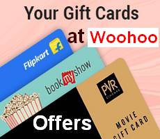 Amazon Pay E-Gift Card at 4.5% OFF at Woohoo Using UPI -New Coupon Code