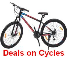 Upto 80% Off on Cycles from Hero, HERCULES, BSA etc -Flipkart Lowest Price Sale