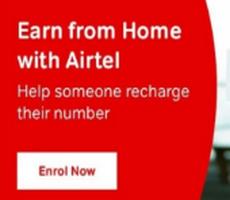 airtel thanks app earn 4% cashback on recharge for others -earn from home