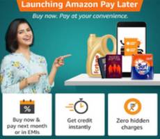 Amazon Fresh Flat Rs 100 Cashback via Amazon Pay Later on Order of 1000