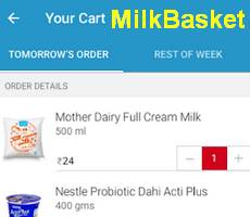 MilkBasket Amex Card Deal Rs 2000 Cashback on Adding 2500 -Offer Till 2nd Dec