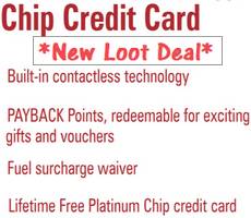 Apply for Lifetime FREE ICICI Platinum Chip Credit Card With SPECIAL ONLINE OFFERS