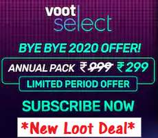 Voot Select Annual Upgrade Flat 30% Off Get at 209 -New Coupon Offer