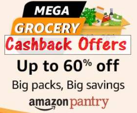 Amazon Pantry Rs 450 Cashback Deal on Order of 1500 -Collect Links +Bank Offer