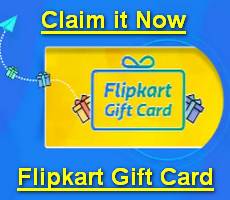 Get Rs 2500 Flipkart Gift Card for 2500 SuperCoins -Back in Stock