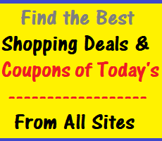 Best Shopping Deals Coupons of the Day