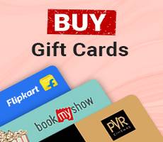 Park+ Deal Buy Amazon Flipkart Gift Cards at Flat 10% OFF -New Loot Offer