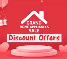 Flipkart Grand Home Appliance Sale 75% Off on TV, AC, Kitchen Appliances +10% Off for Axis Cards