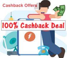 FreeCharge 100% Upto Rs 75 Cashback Coupons RUN Series -New Offer