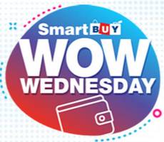 SmartBuy Wow Wednesdays Upto 50% OFF on Instant Vouchers -18th August