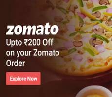 Zomato 50% Upto Rs 200 Off +Rs 50 Cashback Using 50 Flipkart SuperCoin