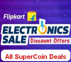 All SuperCoin Extra Discount Offers for Flipkart Electronics Sale (16-20 March)