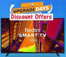 Amazon TV Upgrade Days Upto 40% Off + Upto Rs 1750 OFF with SBI Card