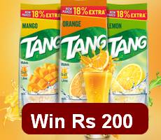 Buy Tang Get Min Rs 50 to 200 Cashback -How To Claim Details