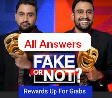 Flipkart FAKE or NOT Quiz 4th March Episode All Answers S4E82 -Win Gift Cards, SuperCoins