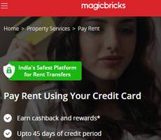 MagicBricks PayZapp 5% Cashback on Rent Payment -Save 400 Per Month