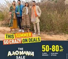 Ajio Mania Sale Flat 50% to 80% Off on Clothing Till 12th April