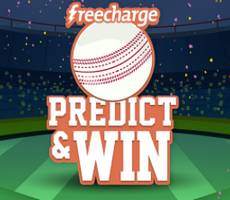 FreeCharge Cricket Offer Predict to Win Rs 1000 Cashback Daily -IPL Special