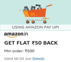 Amazon Collect Rs 50 Cashback Offer on Shopping of 500 All Users