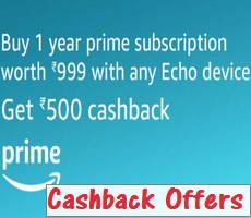 Buy Any Echo Device Get 500 Cashback on 1 Year Prime Subscription -How To