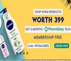 Buy NIVEA Products Worth 399 Get FREE 3 Months Pharmeasy PLUS Membership