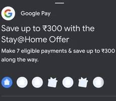 Google Pay Stay@Home Offer Get Upto Rs 300 Cashback -Full Details