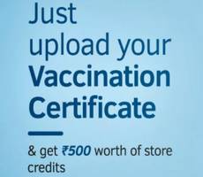 Ustraa Offer 500 OFF by Uploading Vaccination Certificate on Men Grooming Products