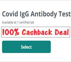 Get 100% Cashback on COVID IgG Antibody Test at PharmEasy -Free Lab Test Deal