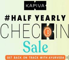 Kapiva Half Yearly Checkin Sale Upto 25% OFF +Extra 15% OFF Code +5% Cashback