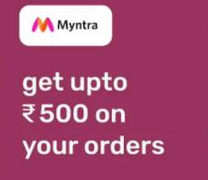 Myntra 20% Upto Rs 500 Cashback Using Slice Card (+Rs 500 for New User) -Back Again