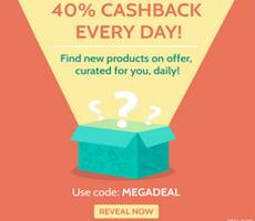 Supr Daily Get 40% Cashback Upto 500 on Selected Products Everyday! Hurry!