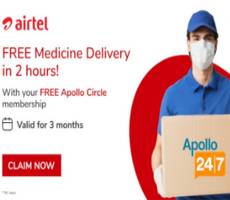 Airtel Offer FREE Apollo Circle Membership 3 Months -How to Get Details