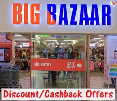 Big Bazaar Flat Rs 100 Cashback on Min 1000 With Slice Card -Spark Till 31 July