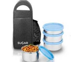 JioMart Lunchbox Set of 4 Container Stainless Steel at Rs 50 New Loot Deal