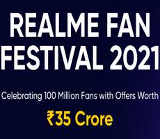 Realme Fan Festival 2021 Offers Worth 35 Crore, Flash Sale Deals 24th-28th August