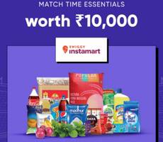 CRED Spin and Win Swiggy Instamart Upto Rs 10000 OFF Coupons