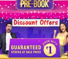 Flipkart Big Billion Days Pre-Book Sale Live at Rs 1 on 20th-21st Sep