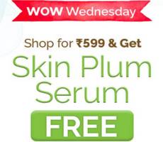 mamaearth wow wednesday free face serum +5% off +10% cashback