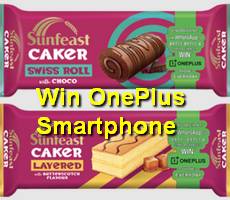 Sunfeast Caker Win OnePlus Smartphone +Assured Prize Details -How To