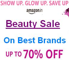 Amazon Upto 70% Discount on Beauty Products -Lakme, Olay, Plum, Herbal Essences, etc