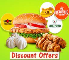 Magicpin 90% OFF HDFC Deal on Food Delivery from McDonalds, Taco Bell, Wow Momos, etc
