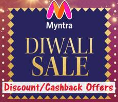 Myntra Diwali Sale Upto 80% OFF +10% OFF Citi/Axis Bank Cards 16-23 October