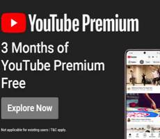 Get Free 3 Months Youtube Premium at 75 SuperCoins -How To Activate