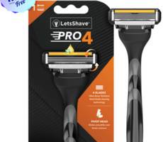 Get LETSSHAVE Pro 4 Razor for FREE Pay Shipping Rs 58 Only