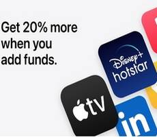 Add Funds to Your Apple ID and Get 20% Extra Cashback