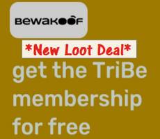 Bewakoof 3 Months Tribe Membership For FREE Code for All Users